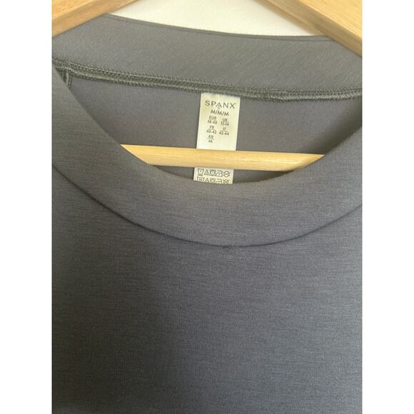 Spanx Airessentials Tank Midi Dress in Dark Storm size M - Picture 3 of 5